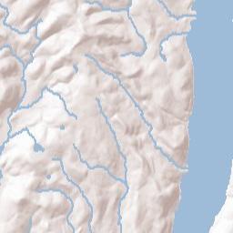 Pierstown New York Terrain Map