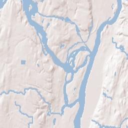 Waterford New York Terrain Map