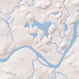 Groveland Terrain Map