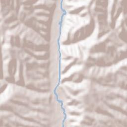Santa Colomba de Curueño Terrain Map