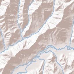 4601 Windy Creek Road, Glendale, OR Terrain Map