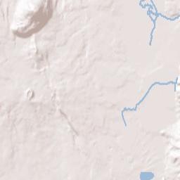 Caribou County Terrain Map