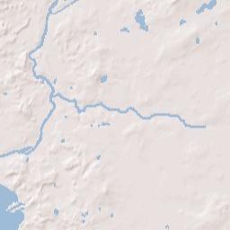 Browns Lake Terrain Map