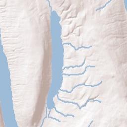 West Canadice Corners New York Terrain Map
