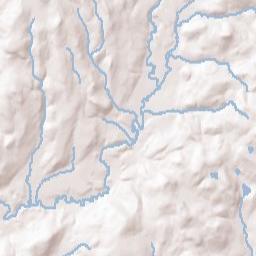 West Burlington New York Terrain Map