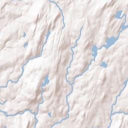 Ives Corner New York Terrain Map