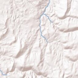 Power County Terrain Map