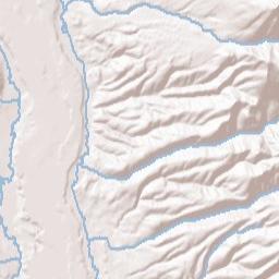 Veterans Memorial Highway, McCammon Terrain Map