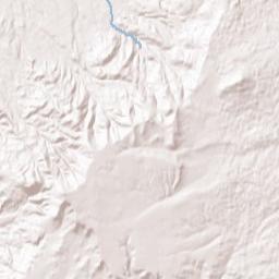 Sand Draw Road, WY, USA Terrain Map