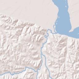 Hooker NE America Terrain Map