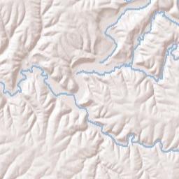 Dickeyville Terrain Map