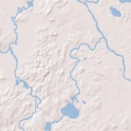 Bohners Lake Terrain Map