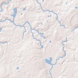 Southburg New York Terrain Map