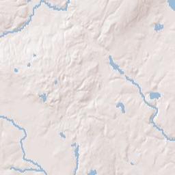 Silver Springs New York Terrain Map