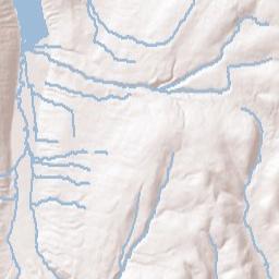 Springwater New York Terrain Map