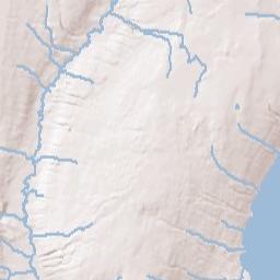 Yatesville New York Terrain Map