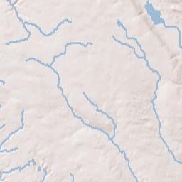 Summer Hill New York Terrain Map