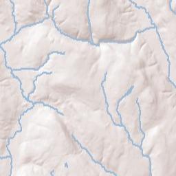 Halls Corner New York Terrain Map