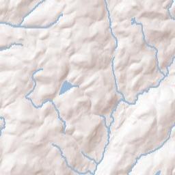 Garrattsville New York Terrain Map