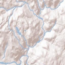 Colrain Terrain Map