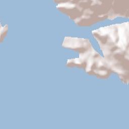 Mokošica Terrain Map