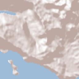 Čibača Terrain Map
