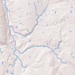 Footes New York Terrain Map