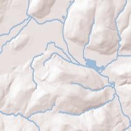 Pokeville New York Terrain Map