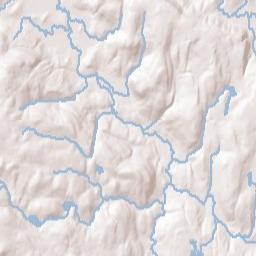South Berne New York Terrain Map
