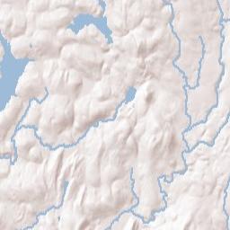 North Nassau New York Terrain Map