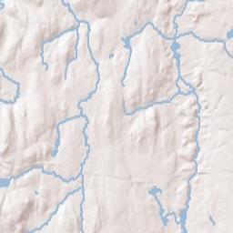 Baldwinville Terrain Map