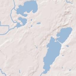 Twin Lakes Terrain Map