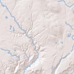 Springville New York Terrain Map