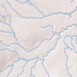 Waterburg New York Terrain Map