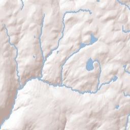 Hawversville New York Terrain Map