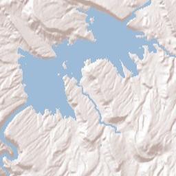 Lakeshore Drive, Alcova, WY 82620, USA Terrain Map