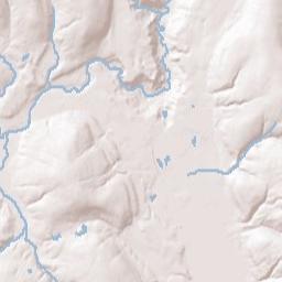 Canaseraga New York Terrain Map