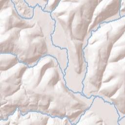 Wallace New York Terrain Map
