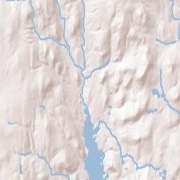 Shutesbury Terrain Map