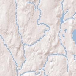 Hubbardston Terrain Map