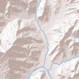 Rogue River Terrain Map