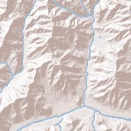 Gold Hill Terrain Map