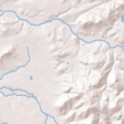 Jackson County Terrain Map