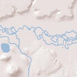 Klamath Falls-Lakeview Highway, Beatty, OR Terrain Map