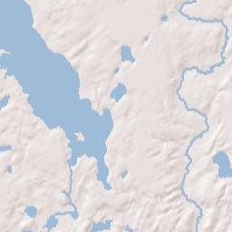 South Gull Lake Terrain Map