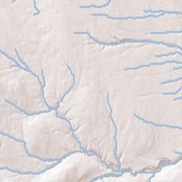 Irelandville New York Terrain Map