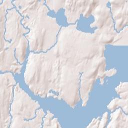 West Boylston Terrain Map