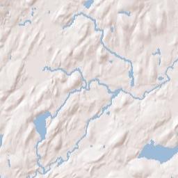 Hudson Terrain Map