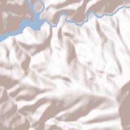 Puente de Domingo Flórez Terrain Map
