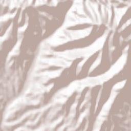 Luesia Terrain Map